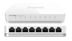 DLINK 8 port 10/100/1000Base-T unmanaged gigabitswitch, UK Copy