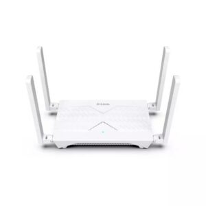 Wireless AX 1800 Wi-Fi 6 Dual Band (11a/b/g/n/ac/ax)Router ,MU-OFDMA, 3 Gigabit LAN ports, 1 GigabitWAN, 4 external antennas, interchangeable UK/EUPlug