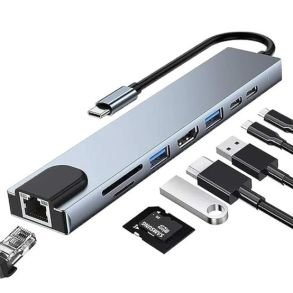 Powero+ Hyper 8IN1 Type-C Hub