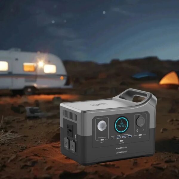 Powerology 120000mAh 700W Smart Power Generator Direct AC Re-Charge - 80% IN 1 Hour