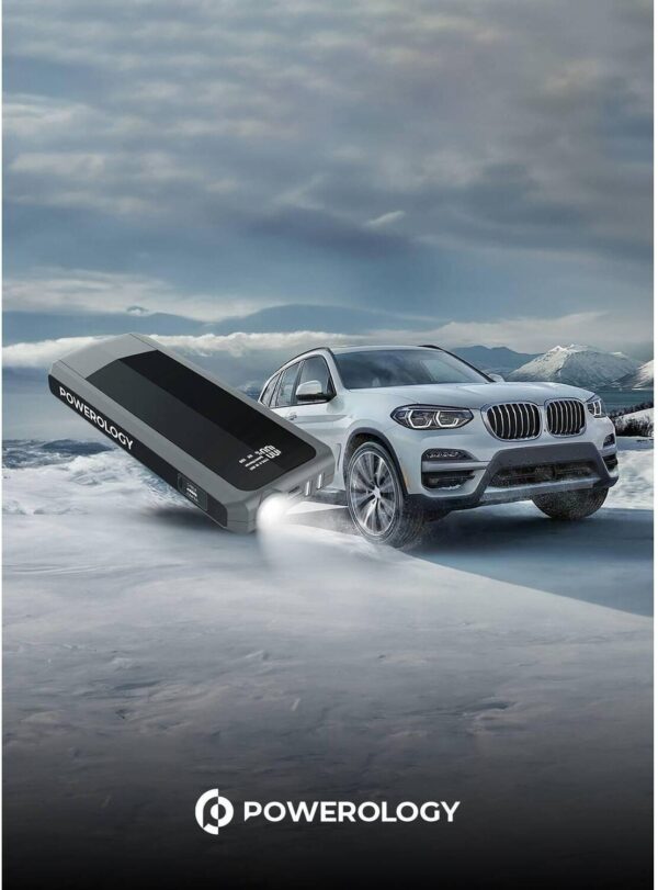 Powerology 16000mAh JumpStart Power Bank