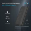 Pawa Compact Dual USB Powerbank with 10000mAh capacity