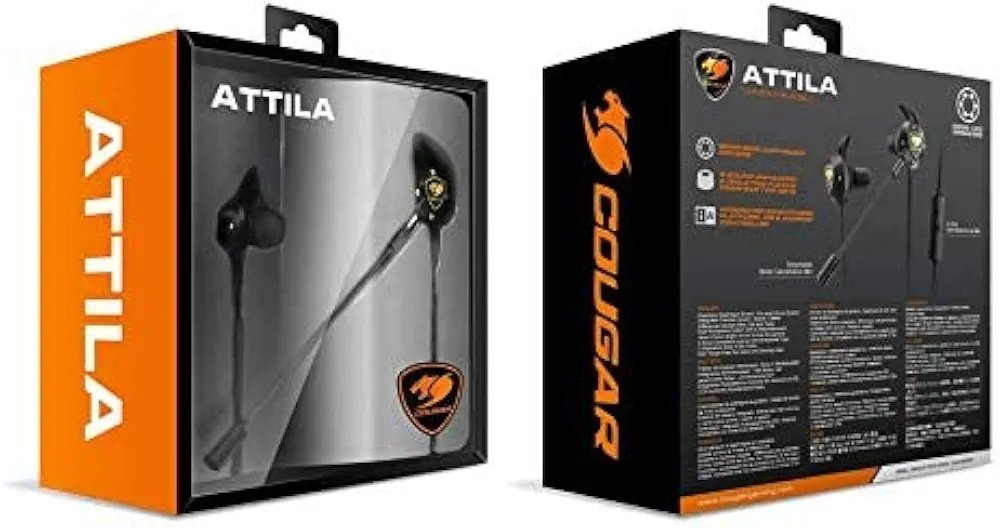 Headset Attila In-ear / Dual mic / Driver 7mm
