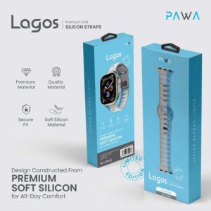 Pawa Lagos Limited Edition Premium Soft Silicon Strap 45/49MM