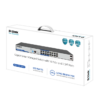 16 port Gigabit Managed LongRange PoE switch with 2Gigabite