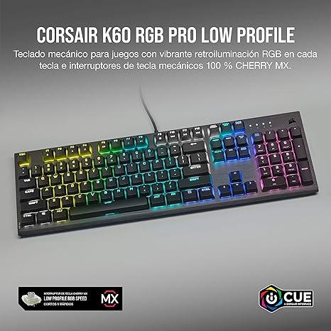 K60 RGB PRO Low Profile