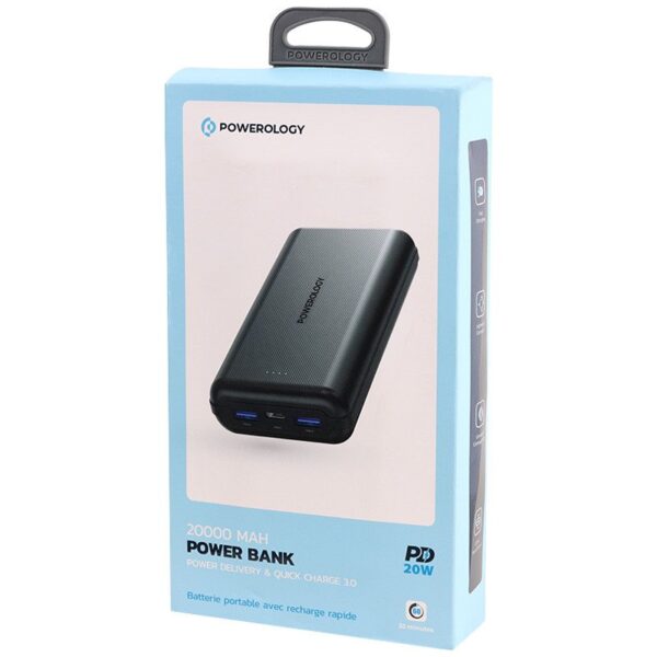 Powerology PowerBank 20000mAh Power Delivery & Quick Charge 3.0