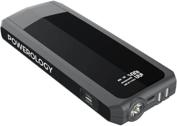 Powerology 16000mAh JumpStart Power Bank
