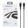 Powerology Braided USB-C To Lightning Data & Fast Charge Cable
