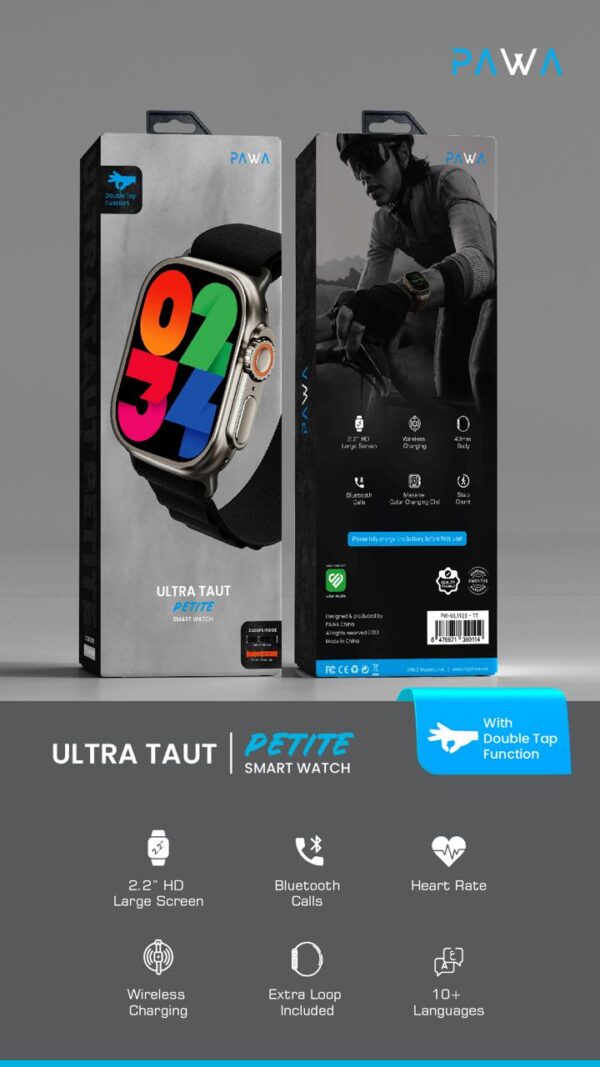 Pawa Ultra Taut Petite With Double-Tap Function