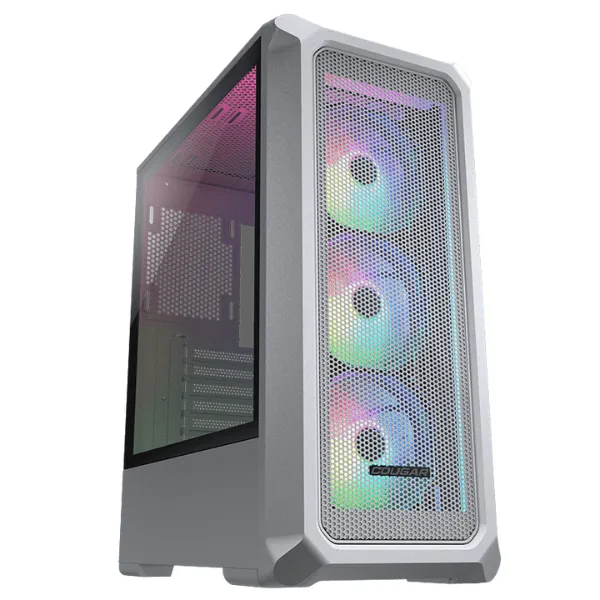 Cougar Case Archon 2 Mesh RGB White Midtower Tempered glass