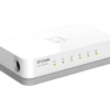 DLINK 5 port 10/100Mbps unmanged switch (UK Plug)