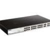 24 PoE 10/100/1000 Ports + 4 Gigabit SFP Ports WebSmart