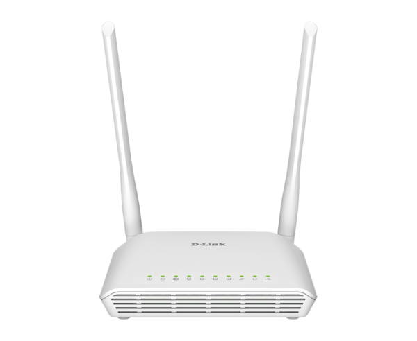 DLINK DSL - 2750U Router 300Mbps 2 externalantenna, UK plug