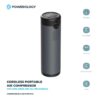 Powerology Cordless Portable Air Compressor For Cars, Bikes and All Inflatables