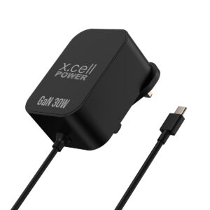 X.CELL WALL CHARGER GAN 30W BLACK
