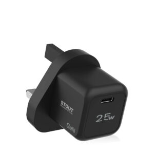 Pawa Stout Gan Travel Charger With Single PD port 25W