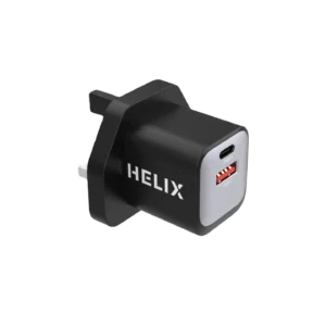 HELIX POWERPRO-20 PD USB-C QC 20W WALL CHARGER BLK