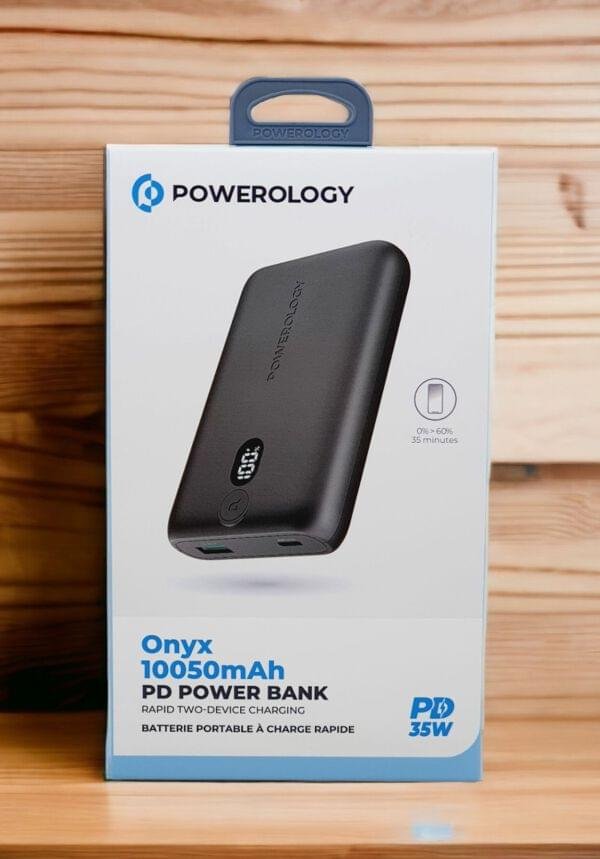 Powerology Onyx 10050mAh PD 35W Powerbank