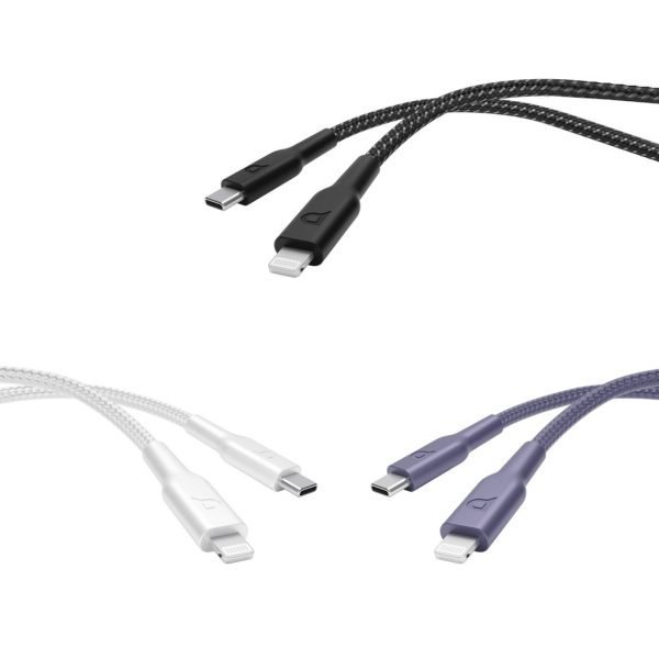 Powerology Braided USB-C To Lightning Data & Fast Charge Cable
