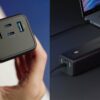 Powerology Onyx 30000mAh Dual USB-C Power Bank Rapid Four-Device Charging