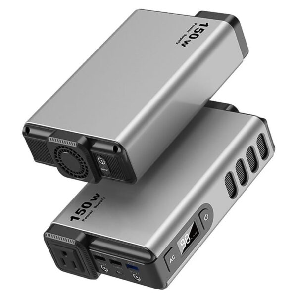 Powerology 32000mAh 150W Mini Power Station With AC Output