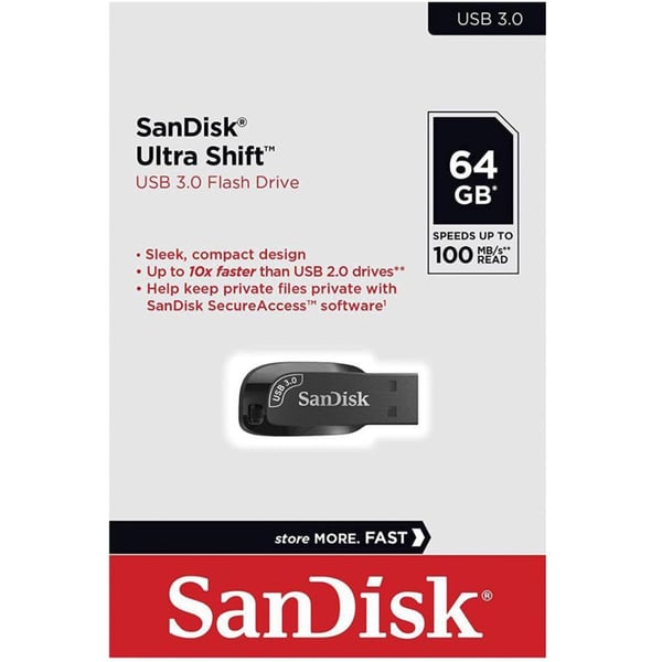 SanDisk Ultra Shift USB 3.0 Flash Drive