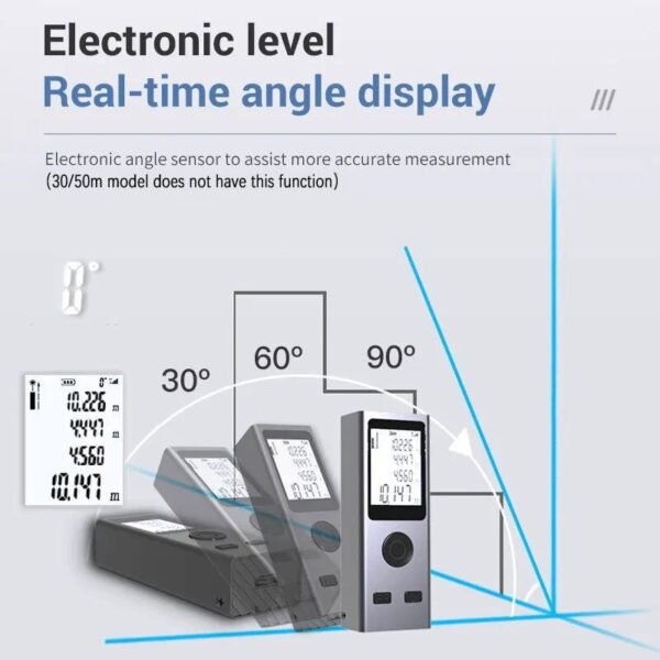 Powerology 30M Distance Smart Laser Measurement Tool