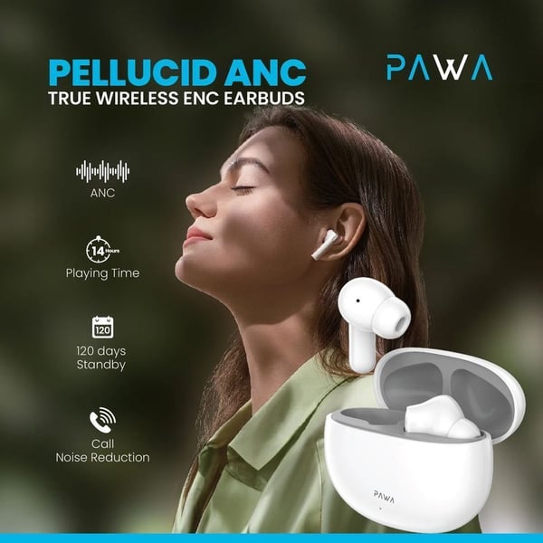 Pawa Pellucid ANC True Wireless Earbuds