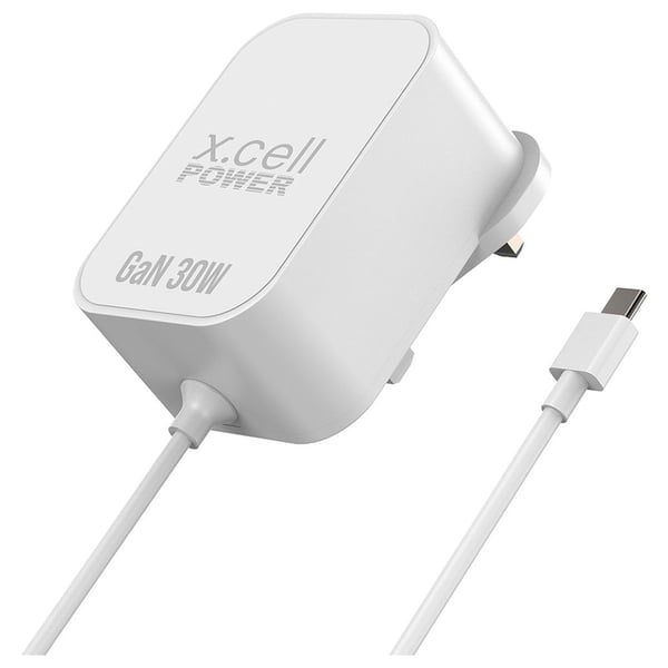 X.CELL WALL CHARGER GAN 30W BLACK