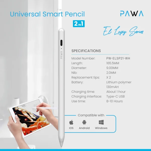 El Lapiz - Universal Smart Pencil 2 in 1