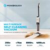 Powerology 4000mAh Multi Surface Self-Cleaning Vacuum