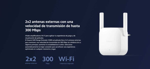 XIAOMI WIFI RANGE EXTENDER N300 (52866)