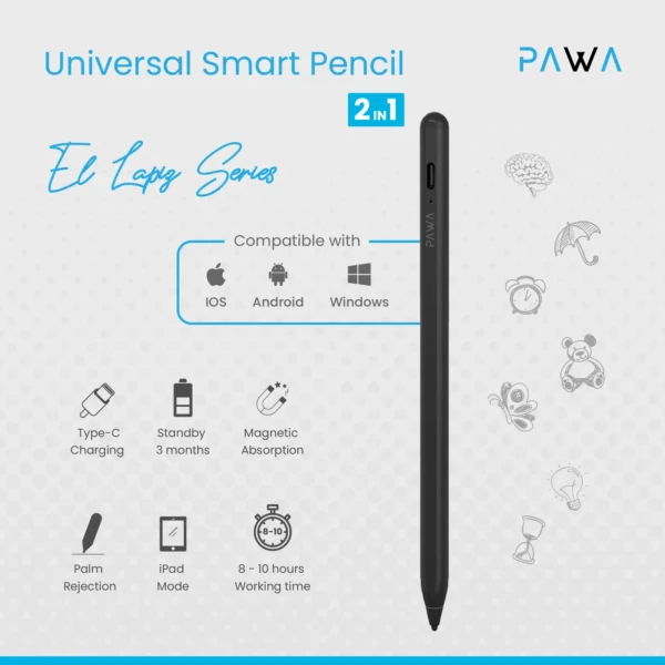El Lapiz - Universal Smart Pencil 2 in 1