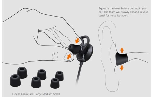 Headset Attila In-ear / Dual mic / Driver 7mm