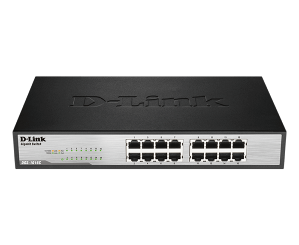 16-Port 10/1001000Mbps UnmanagSwitch