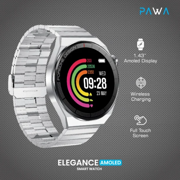 Elegance Amoled Smart Watch