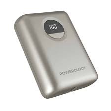 Powerology 10000mAh Ultra-Compact Power Bank