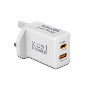 Xcell GaN Charger 65W White