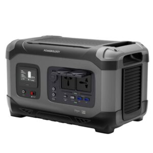 Powerology 392000mAh Power Generator 1300W 60W USB-C Power Delivery/18W USB Quick 
Charge