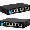 Dlink Switch 6-port 10/100Base-T UnmanagedLong Range 250m PoE+ Surveillance Switch