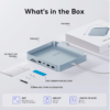 Powerology 24" iMac Compatible Usb-C Hub & Stand With SSD Enclosure