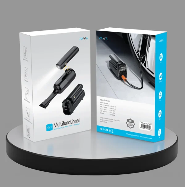 Pawa 4IN1 Multifunctional Vacuum Cleaner and Air Pump